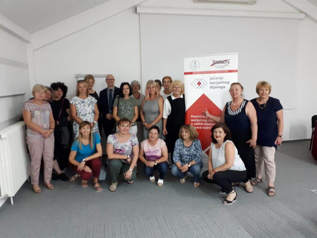 II. radionica projekta "Promicanje socijalnog dijaloga o zaštiti dostojanstva i prava radnika"