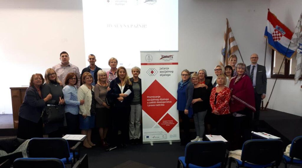 IV. radionica projekta "Promicanje socijalnog dijaloga o zaštiti dostojanstva i prava radnika"